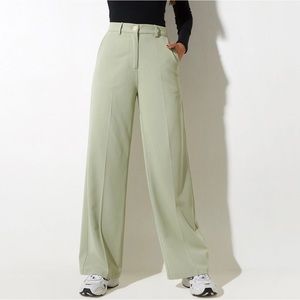 NWT Motel Rocks Trousers in Sage Green!